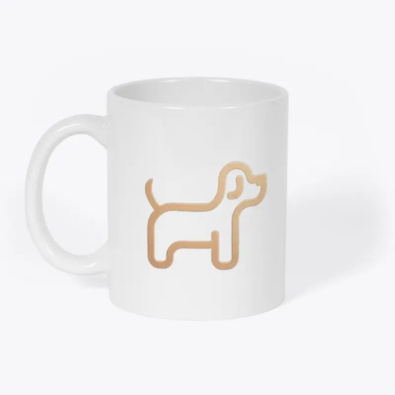 Minimalistic and Cute Puppy Design