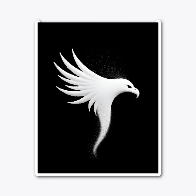 Abstract White Eagle