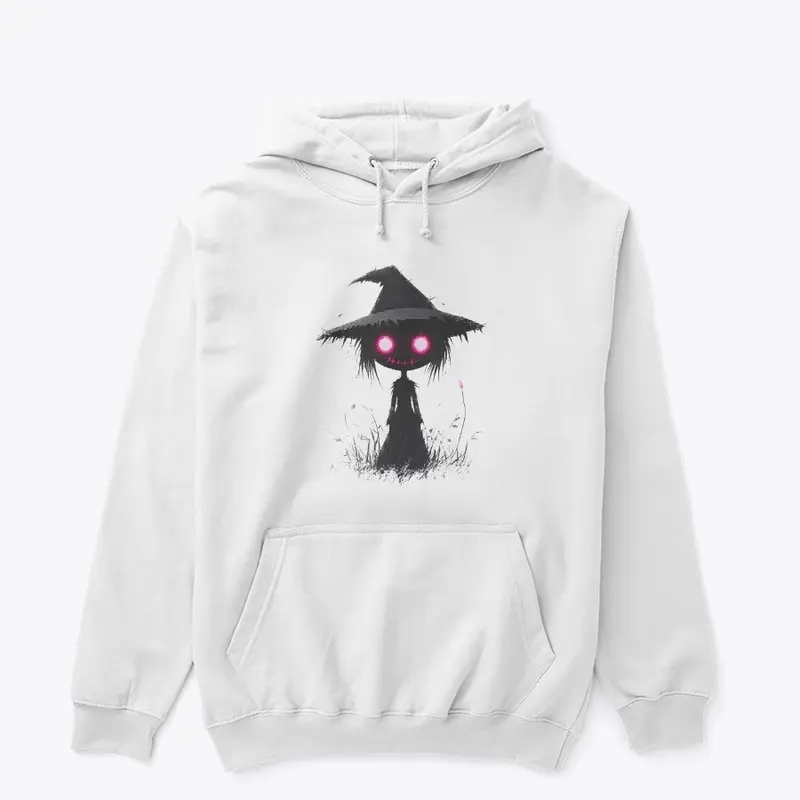 Cute and Creepy Black Witch Design