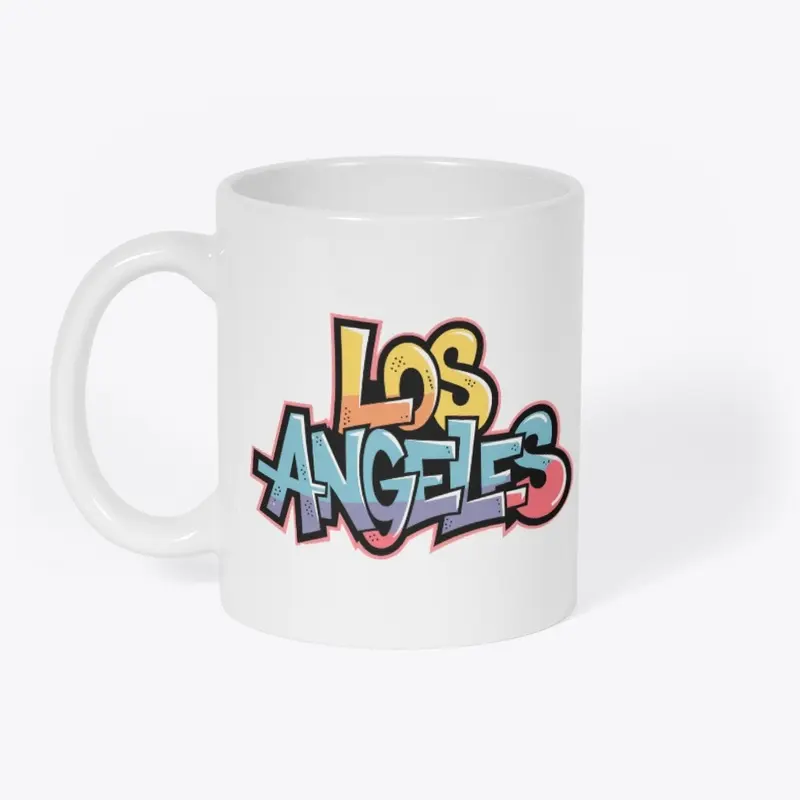 "Los Angeles" Text Design