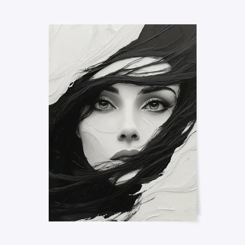 Abstract Woman Portrait