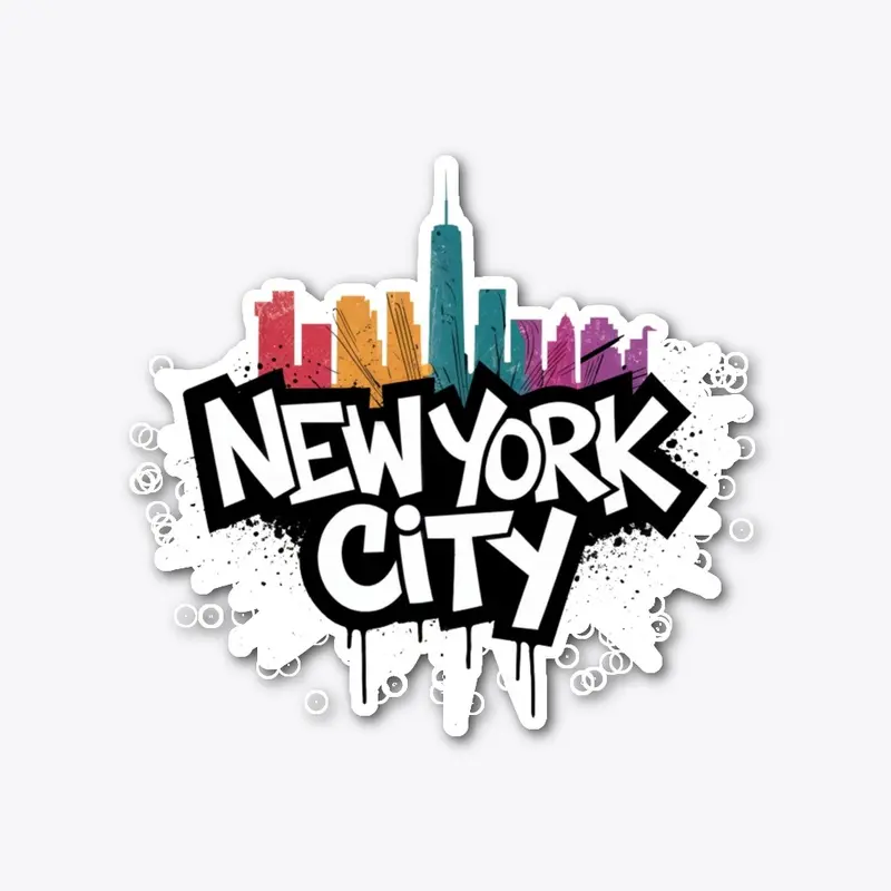 "New York City" Text Design