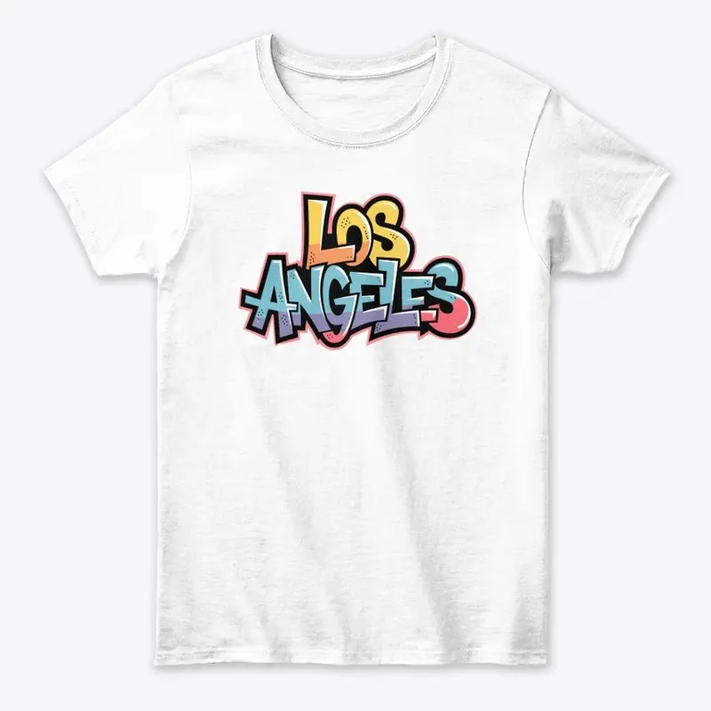 "Los Angeles" Text Design