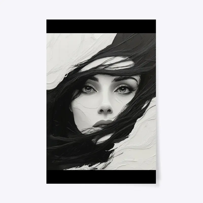 Abstract Woman Portrait