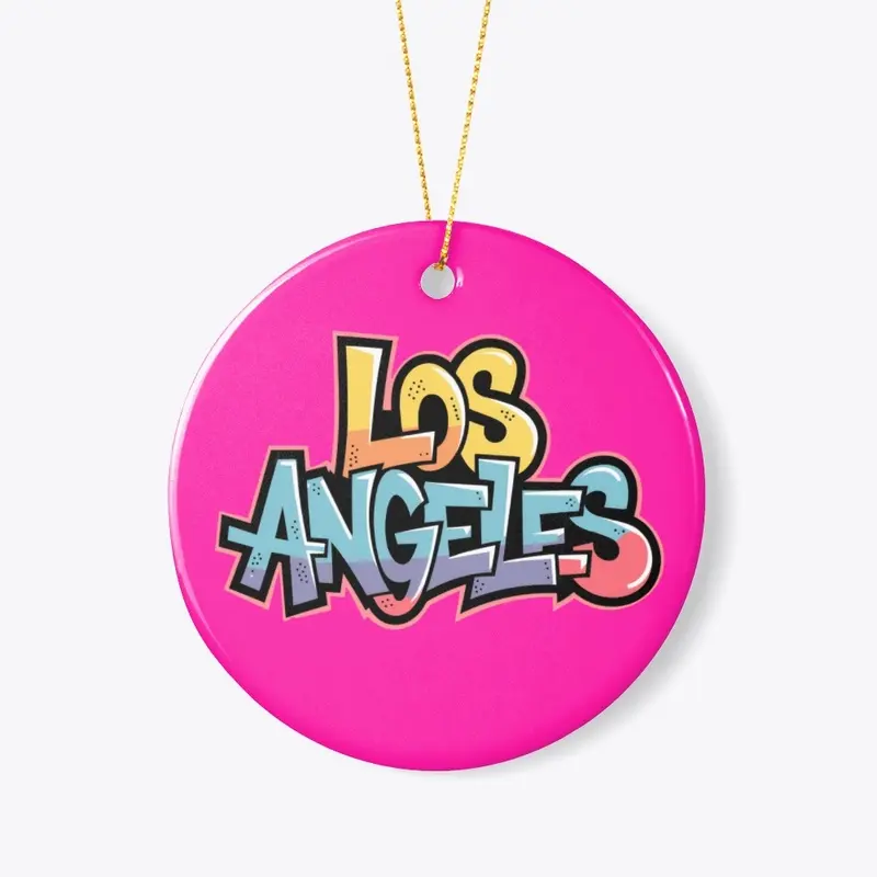 "Los Angeles" Text Design